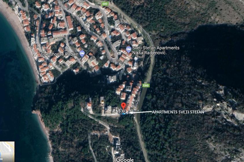 Apartments Sveti Stefan-Marko Eksteriør bilde